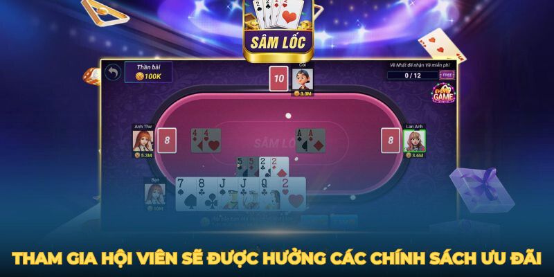 Khi tham gia hội viên sẽ được hưởng các chính sách ưu đãi